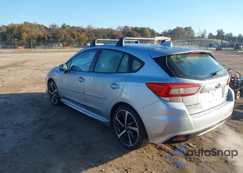 2022 Subaru Impreza Sport 5-Door из США, поврежденный, VIN 4S3GTAM68N3719724